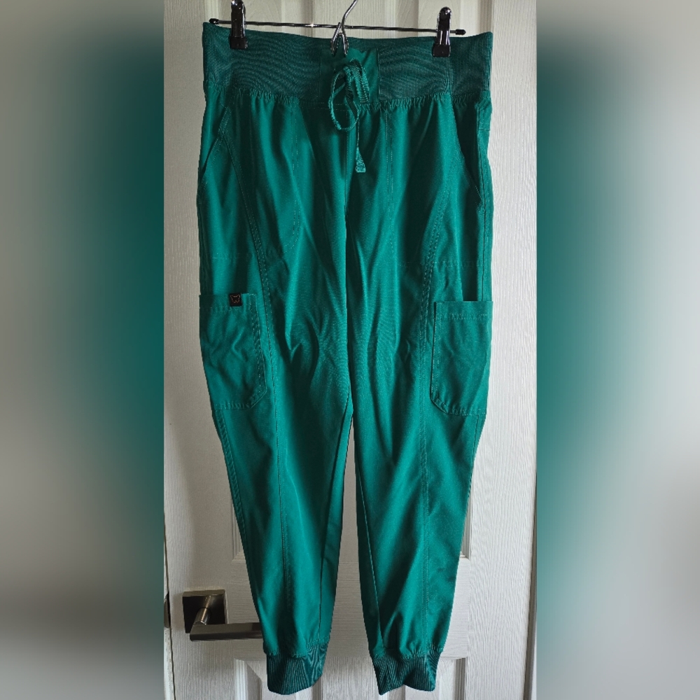 Monarch Uniforms Hunter Green Jogger Scrub Pants